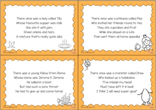 4 Limericks for Kids