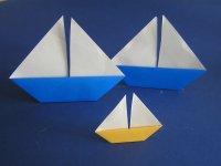 Origami Sailing Boat