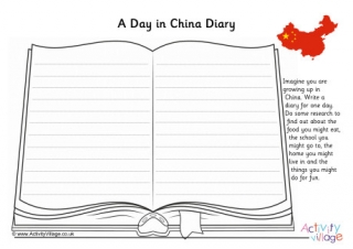 A Day In China Diary