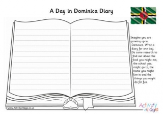 A Day In Dominica Diary