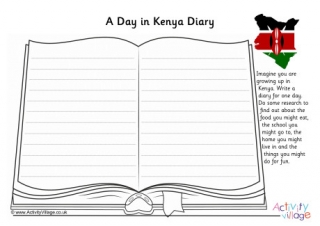 A Day In Kenya Diary