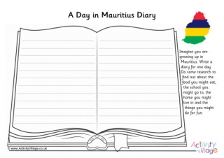 A Day In Mauritius Diary