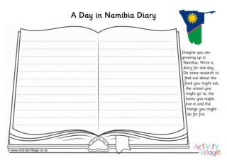A Day In Namibia Diary