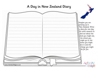 A Day In New Zealand Diary
