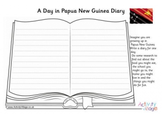 A Day In Papua New Guinea Diary