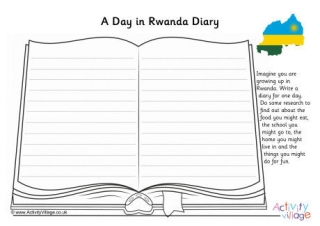 A Day In Rwanda Diary