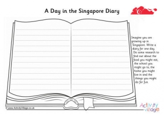A Day In Singapore Diary