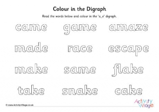 A E Split Digraph Colour In