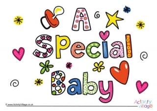 A Special Baby Poster
