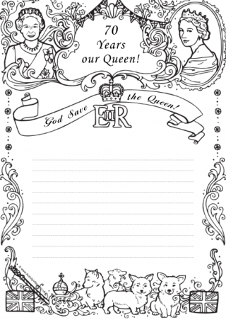 Queen Elizabeth II Printables for Kids