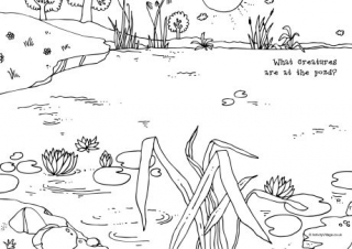 Add Some Creatures to this Pond Scene