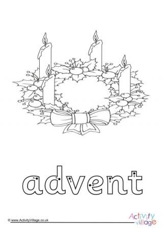 Advent Finger Tracing