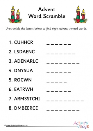 Word Scrambles Word Scrambles