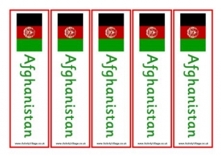 Afghanistan Bookmarks