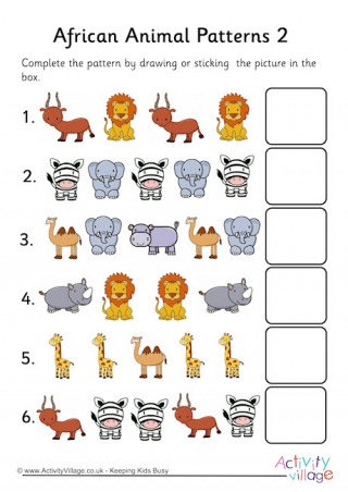 African Animal Patterns 2