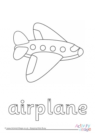 Airplane Finger Tracing