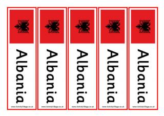 Albania Bookmarks