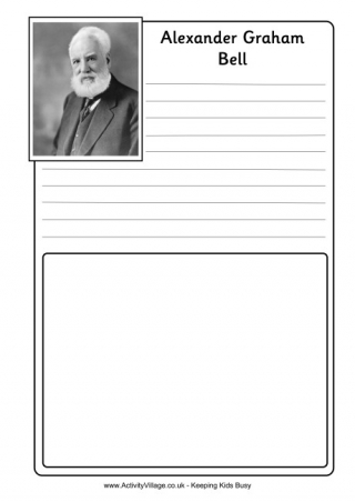 Alexander Graham Bell Notebooking Page