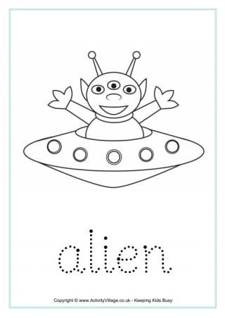 Alien Word Tracing