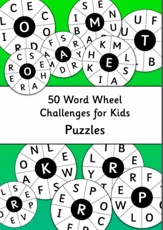 All 50 Word Wheel Challenges for Kids
