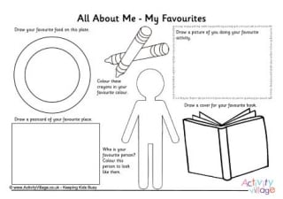 All About Me - My Favourites