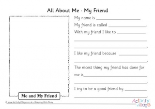 All About Me My Friend