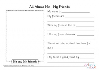 All About Me My Friends