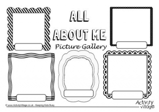 All About Me Picture Gallery