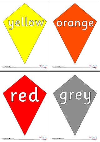 All Kite Colour Posters