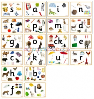 All Phase Two Letters - Recognition Posters