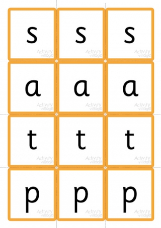 All Phase Two Letters - Tiles