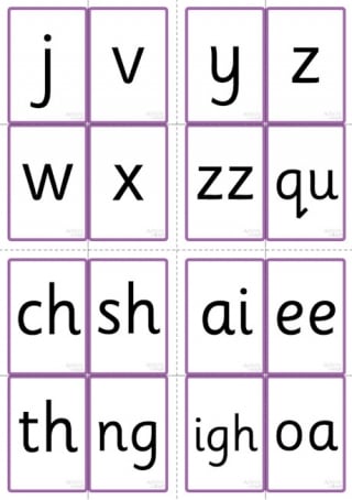 phase three flash cards