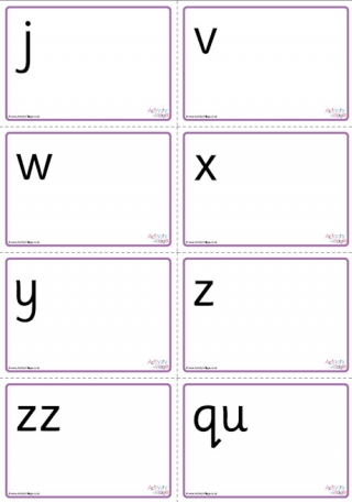 All Phase 3 Letters - Sorting Mats
