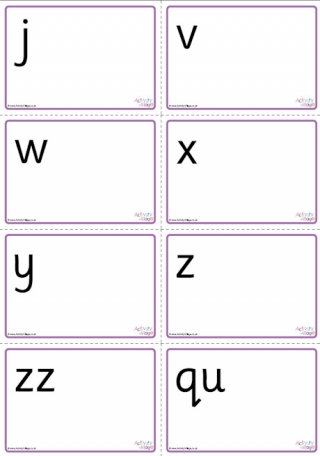 All Phase 3 Letters - Sorting Mats