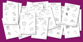 All Phase Five Copy the Word Worksheets