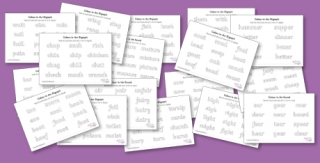 All Phase Three Colour the Sound Sheets