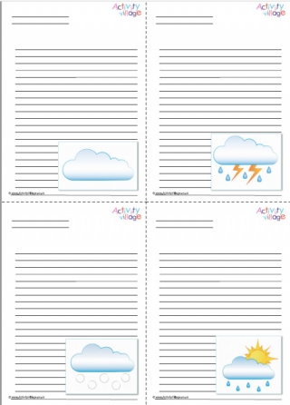 All Weather Writing Pages