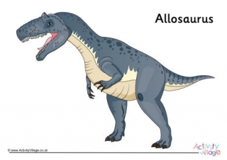 Allosaurus Poster 2