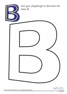 Alphabet Decorate the Letter Playdough Mats Upper Case