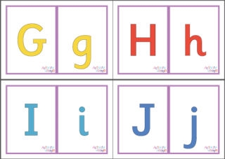 Alphabet Flash Cards