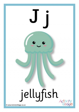 Alphabet Poster J