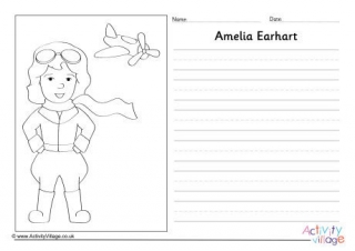 Amelia Earhart Story Paper