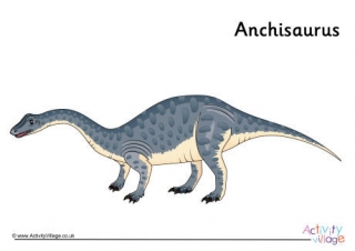 Anchisaurus Poster