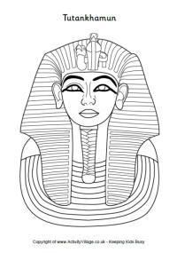 Ancient Egypt Colouring Pages