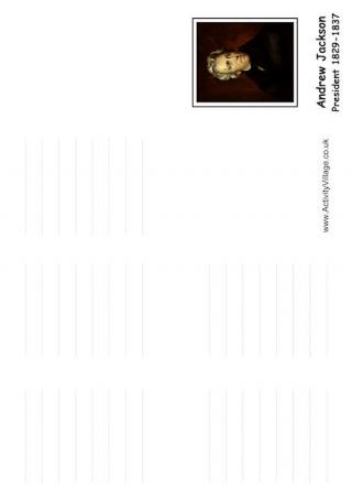 Andrew Jackson Booklet