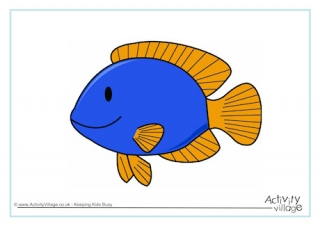 Angel Fish Poster