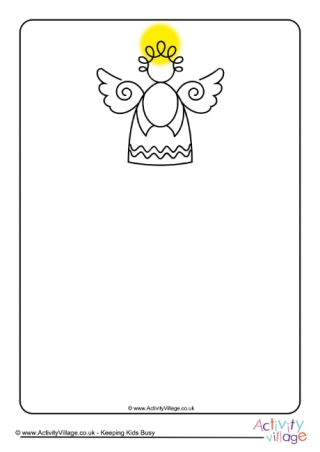 Angel Writing Frames