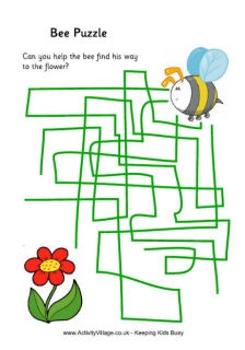 Animal Path Puzzles