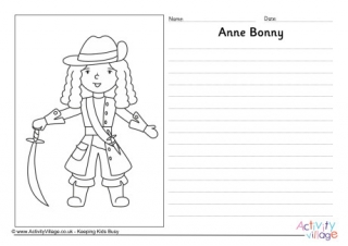 Anne Bonny Story Paper