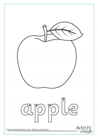 Apple Finger Tracing